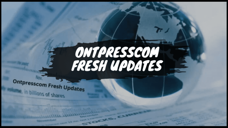 Ontpresscom Fresh Updates