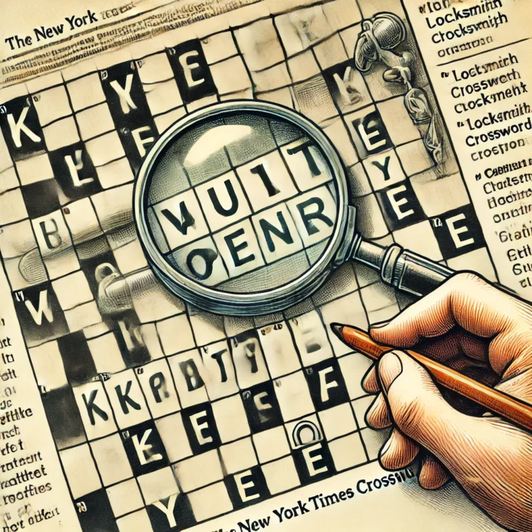 Vault Opener NYT Crossword